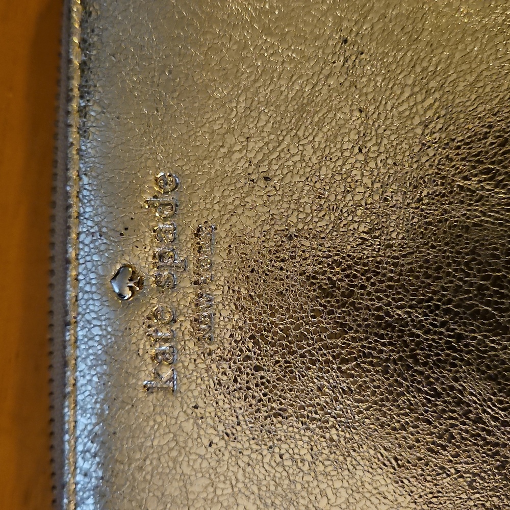 Kate Spade Metallic Gold Wallet - Picture 2 of 8